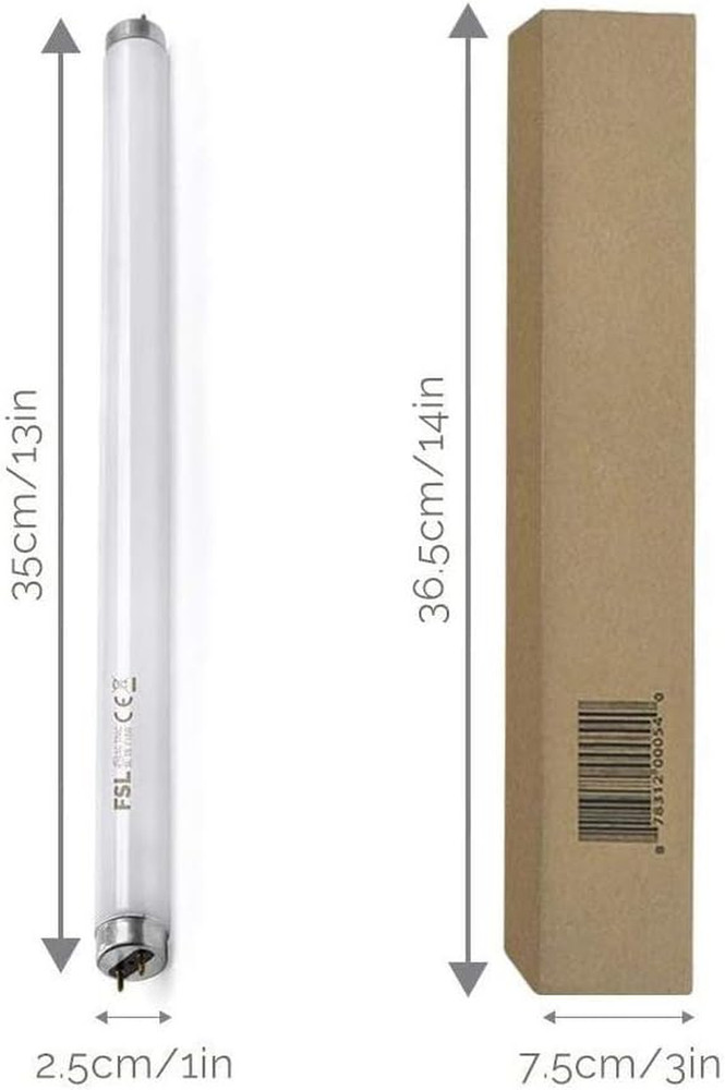 10W UV Lamp Replacement Bulbs for Bug Zapper - 2 Pack