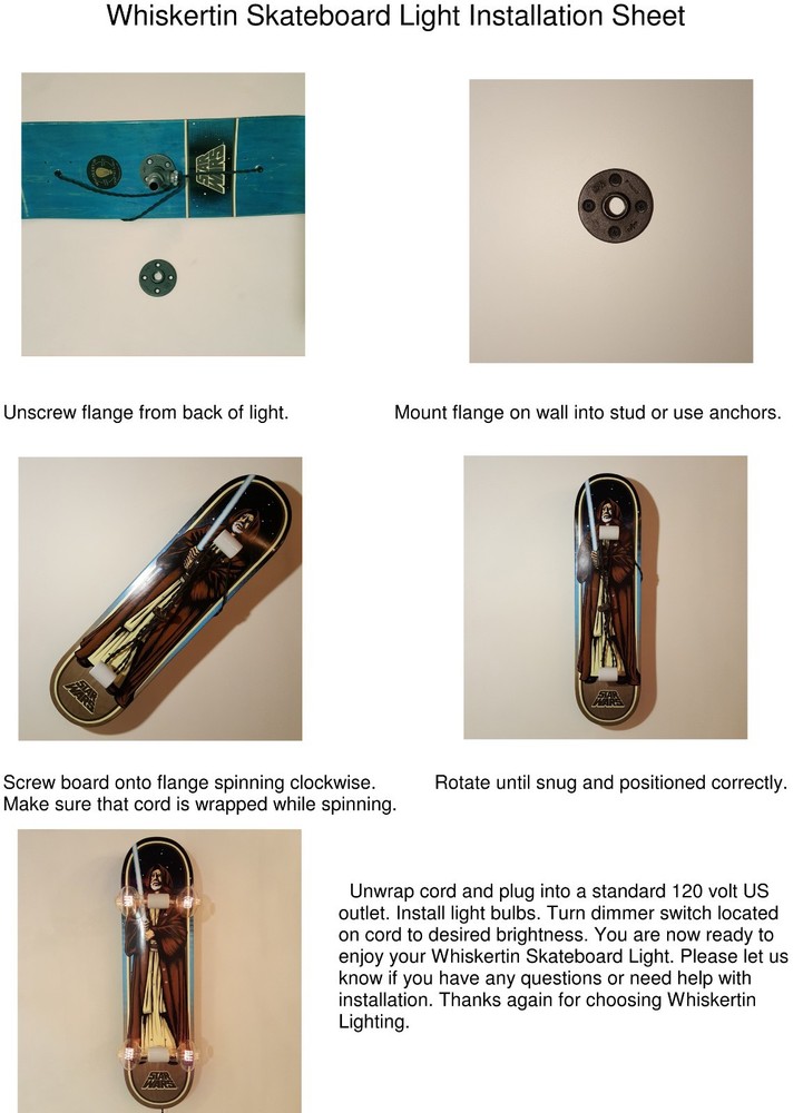 Creature Gardner Ghosts Skateboard Light Whiskertin