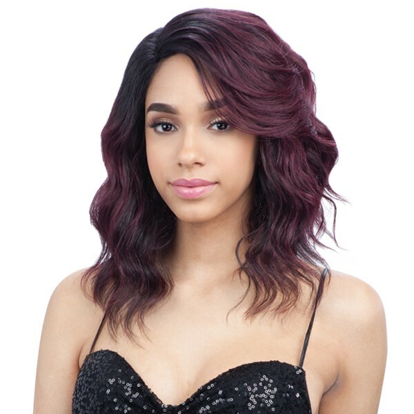 CHASTY - FREETRESS EQUAL INVISIBLE L PART SYNTHETIC FULL WIG MEDIUM WAVY