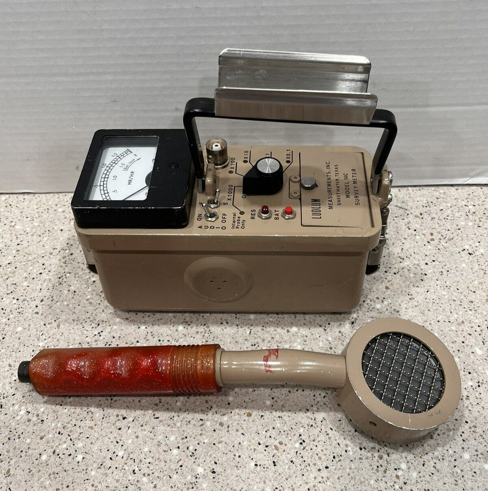 Ludlum Model 14C Survey Meter w/ Pancake Probe