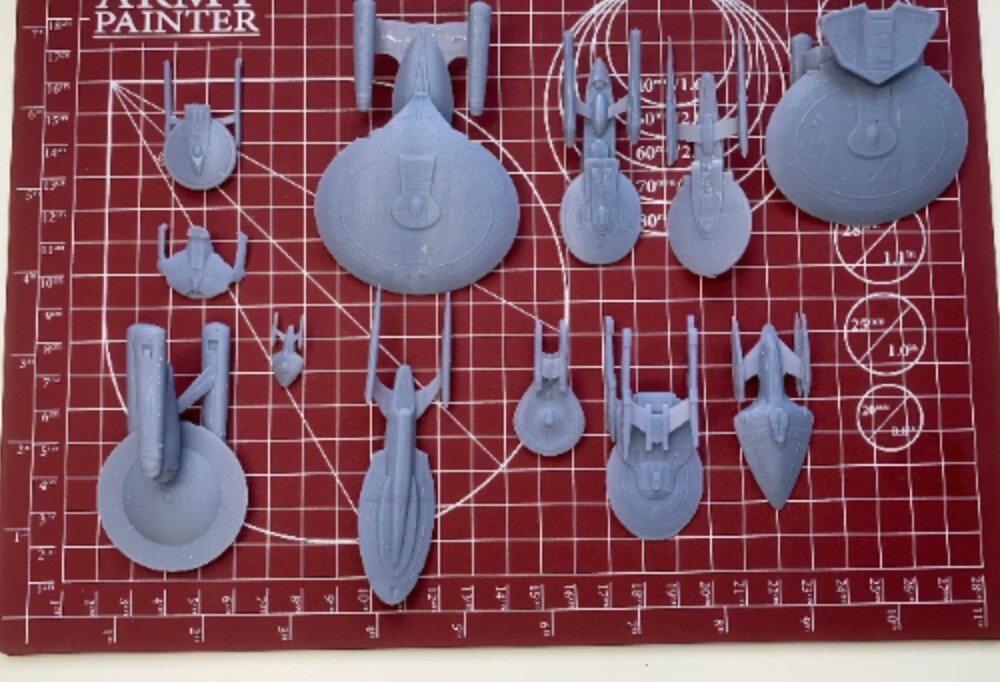 Federation Sagan class miniature