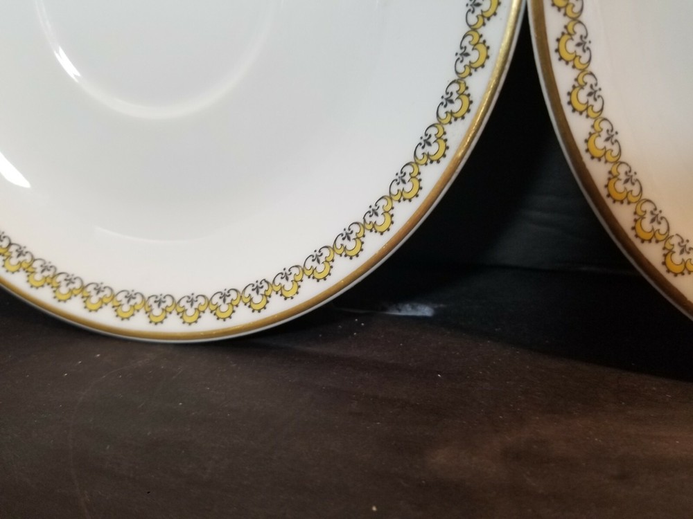 Schleiger 796 By Haviland 2 Pcs. Saucers