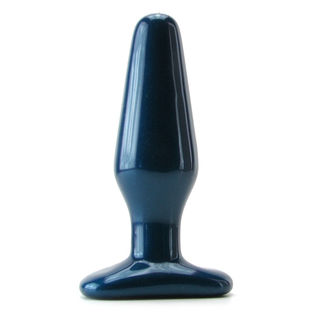 Pretty Ends Medium Butt Plug Blue - Anal Probe
