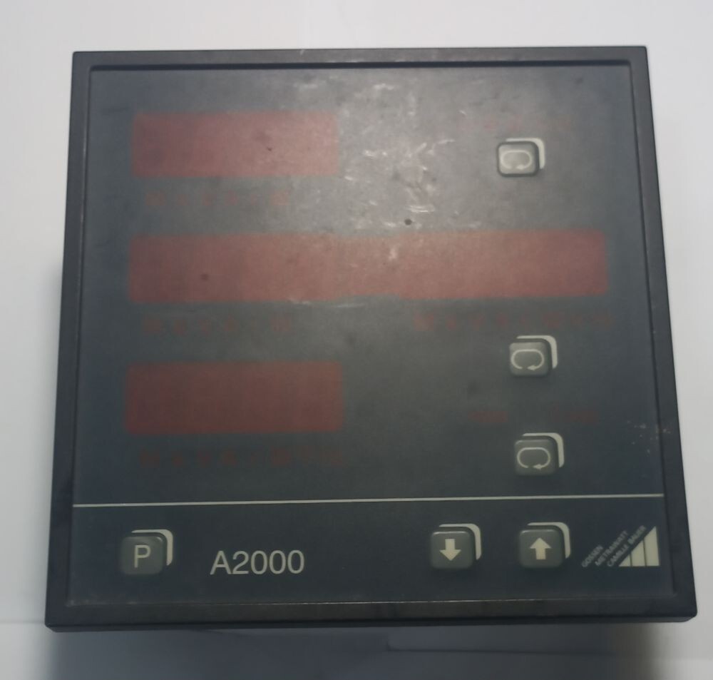 GOSSEN METRAWATT GMBH A2000 USED