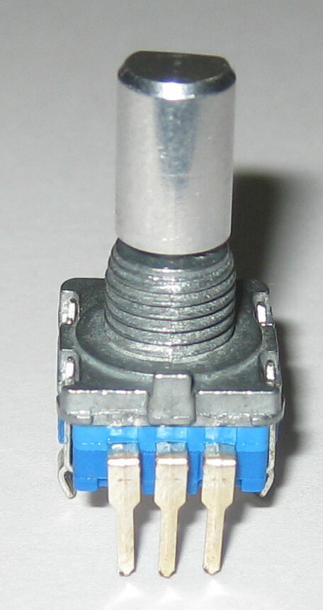 CUI Rotary Encoder with Momentary Switch - 12 Detents - 360 Degree - PCB Mount