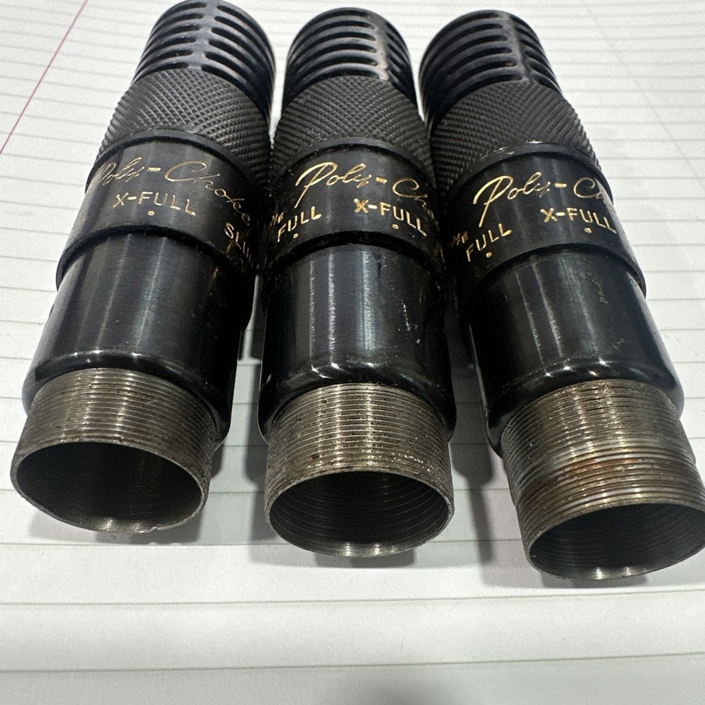Lot 3 - Poly-choke Adjustable Deluxe Imp Cyl mod imp mod Full XFull