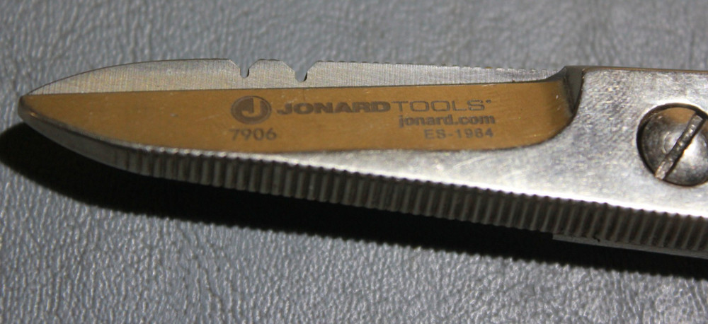 Notched Electrician's Scissors, Jonard Tools ES-1964