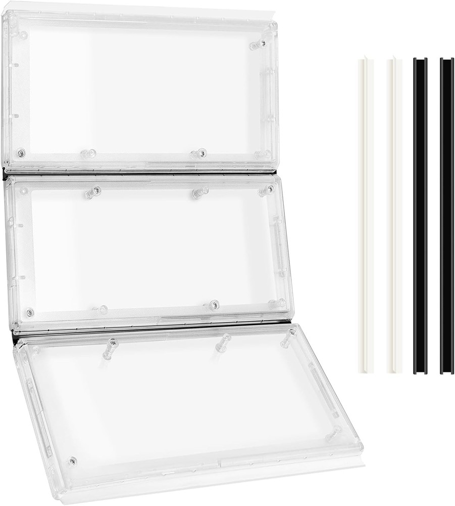 Pet Door Replacement Flap Polycarbonate Large Extra Large With Rubber Strips