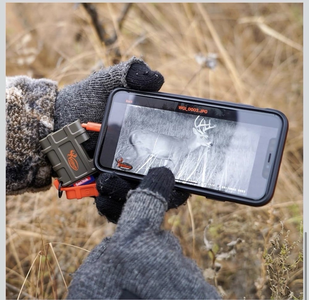 Wildgame Innovations SD Card Reader USB Adapter Universal Trail Camera Photos