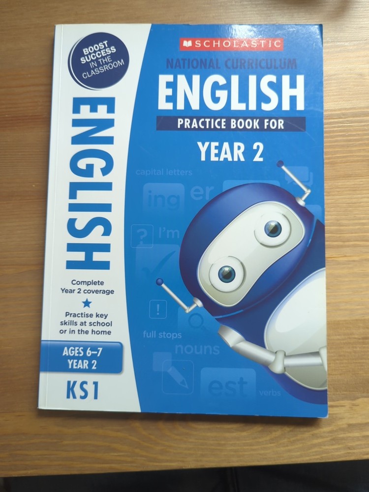 Scholastic English Practice Book Year 2