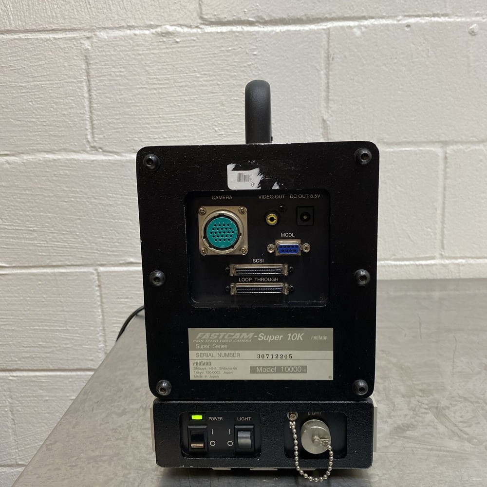 Photron FastCam High Speed Video Camera Processor Model Super 10K