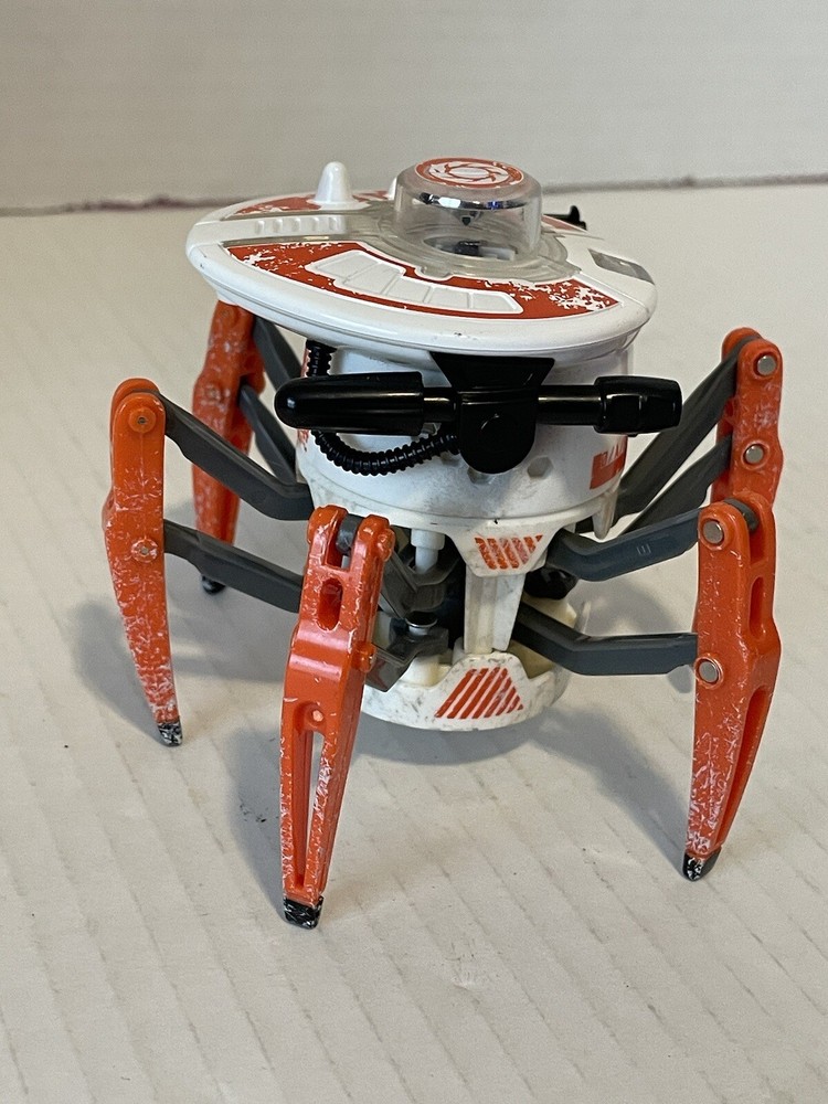 Hexbug Battlebots Spider Bot White Orange No Remote Untested