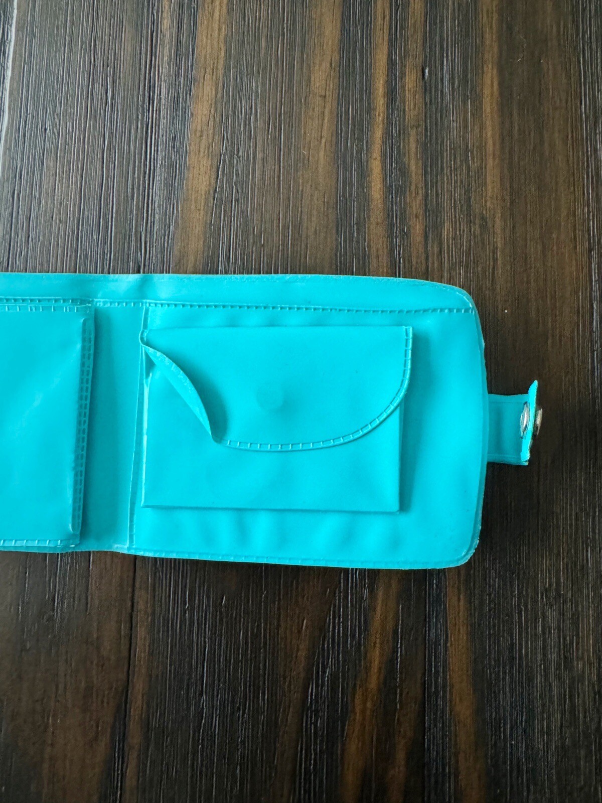 Vintage Disney The Little Mermaid Ariel And Floun Wallet Vinyl Change Purse