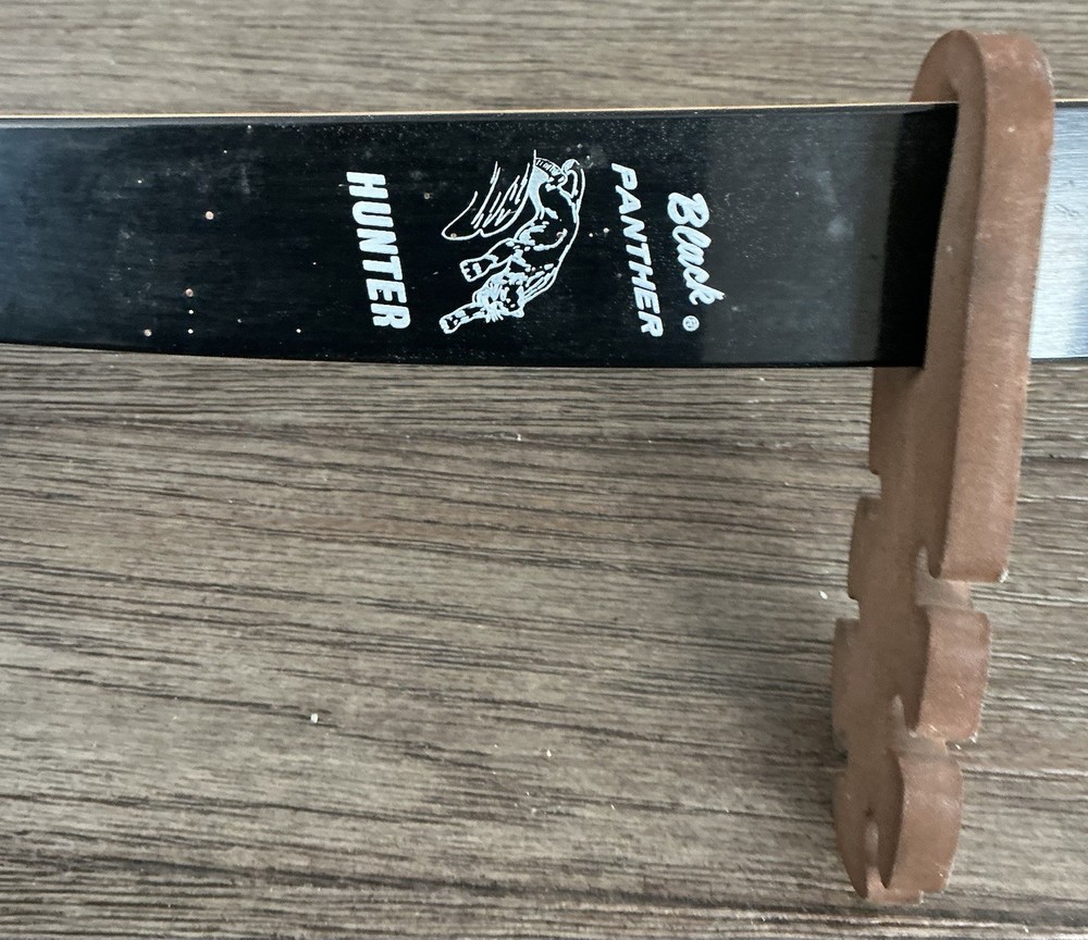 BEAR BLACK PANTHER RECURVED BOW
