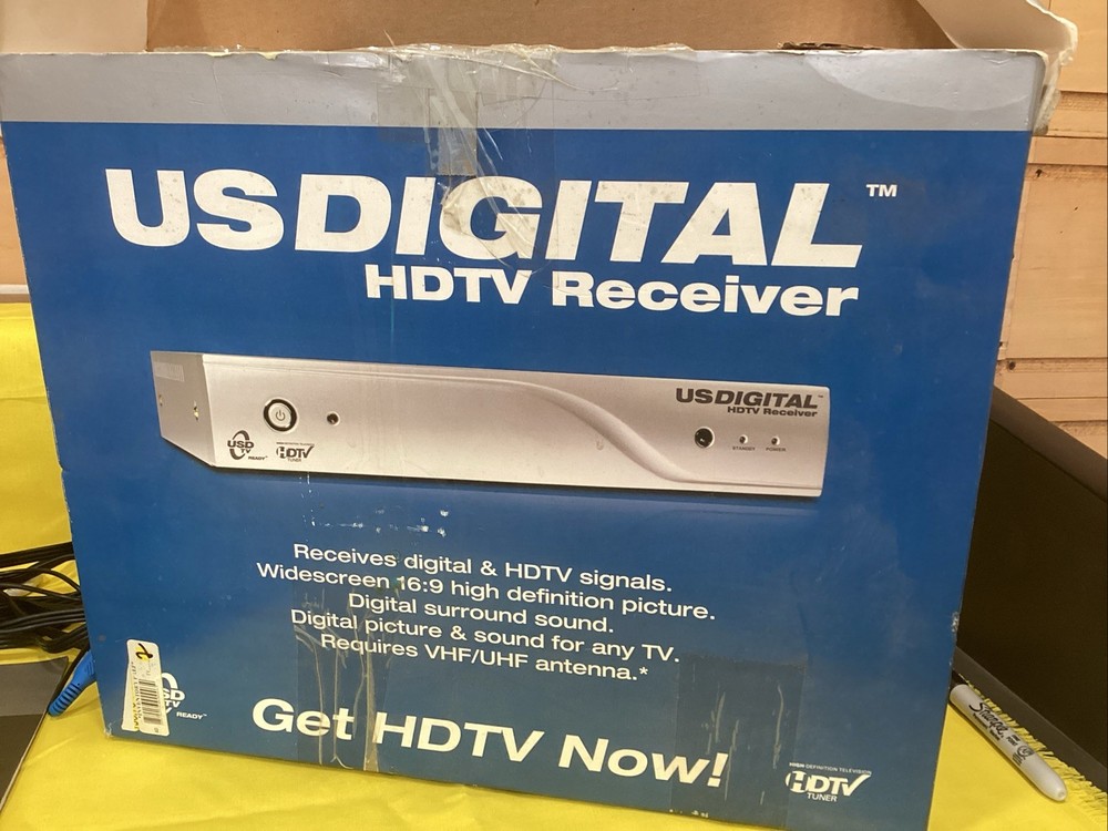 US Digital HDTV Receiver New (opened box Box)