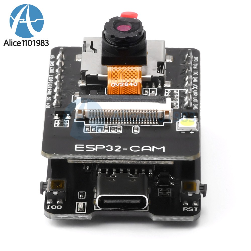 1-5pcs ESP32-CAM-MB WIFI Bluetooth Development Board OV2640 Camera Module Type-C