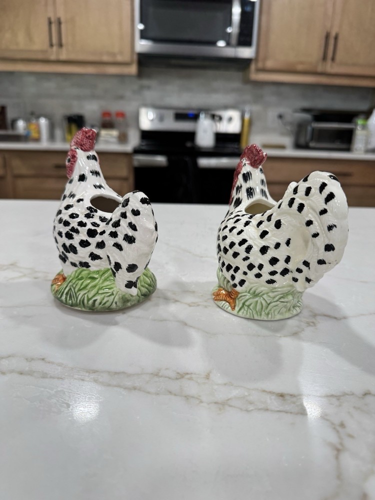 Set Up Two Spotted Chickens