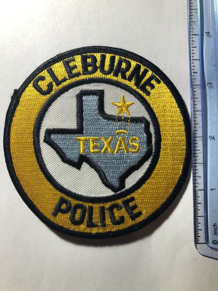 Cleburne Texas Police Patch
