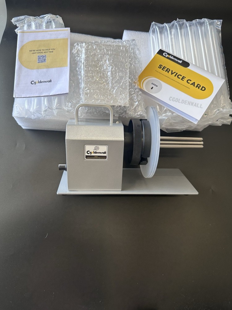 CGOLDENWALL Compact Quiet Automatic Label Rewinder Machine Bidirectional Coreles