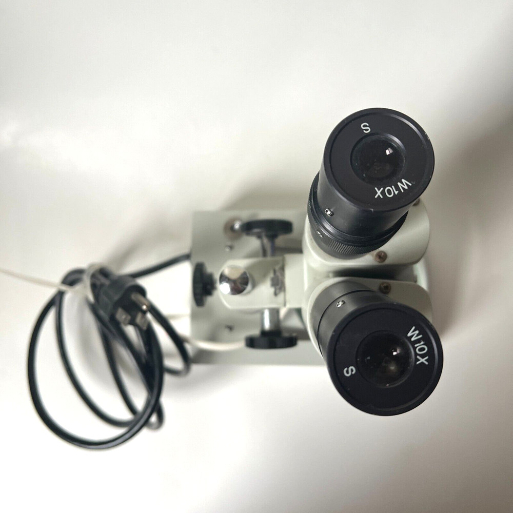 Vintage School Microscope Tested Made in PR China