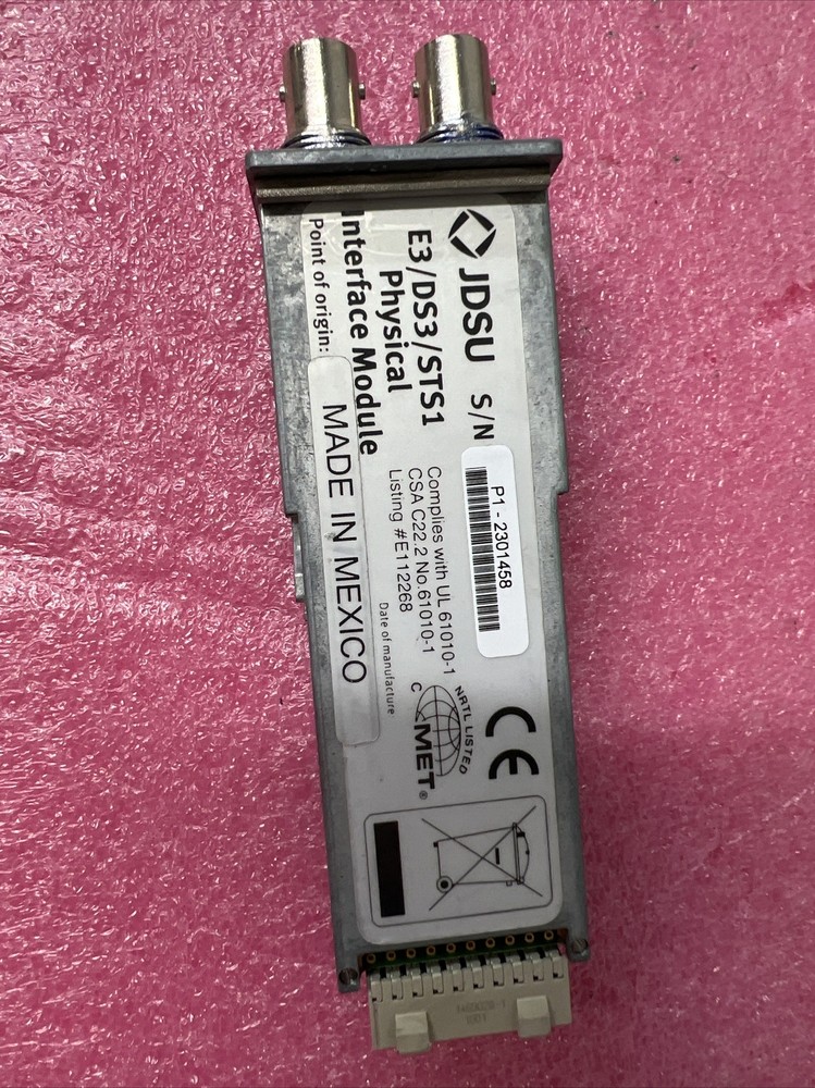 JDSU E3/DS3/STS1 Physical Interface Module