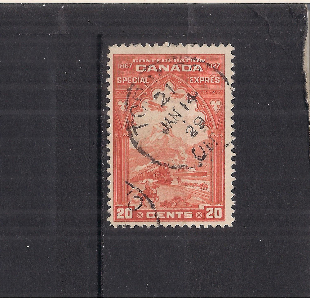 Canada  E6 used Toronto SON Jan 24 1929