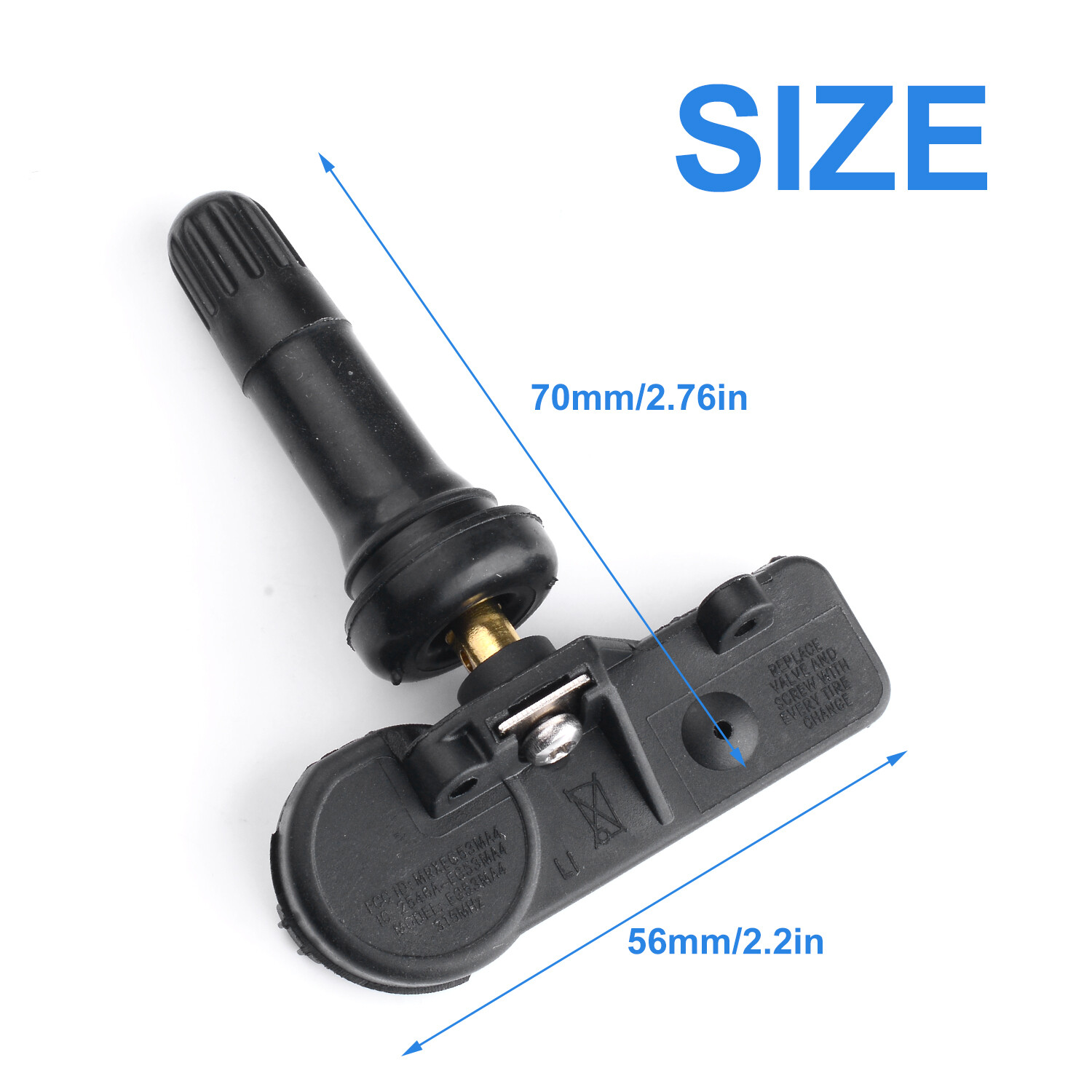 Set of 4 For Ford Motorcraft TPMS Tire Pressure Sensors DE8T1A180AA 9L3T1A180A