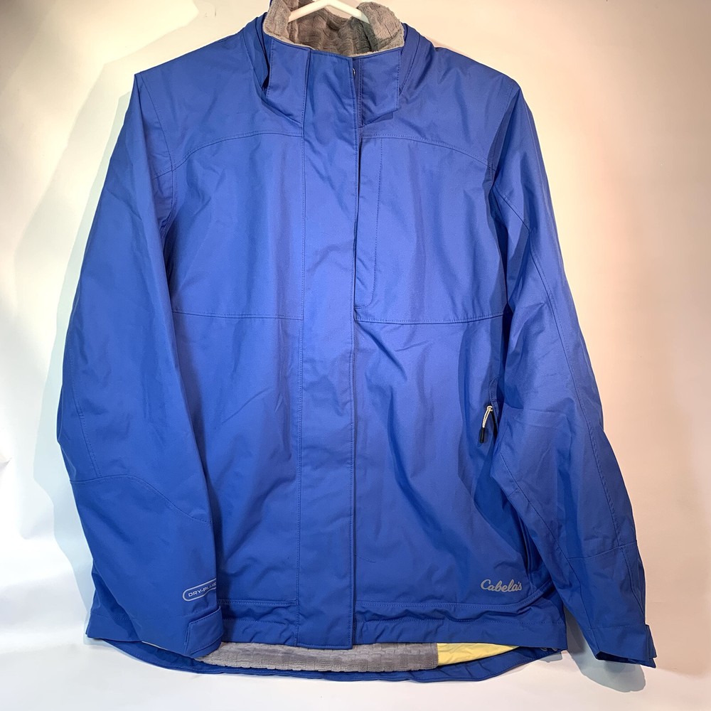Cabelas Dry-Plus Winter Jacket Size Medium Blue