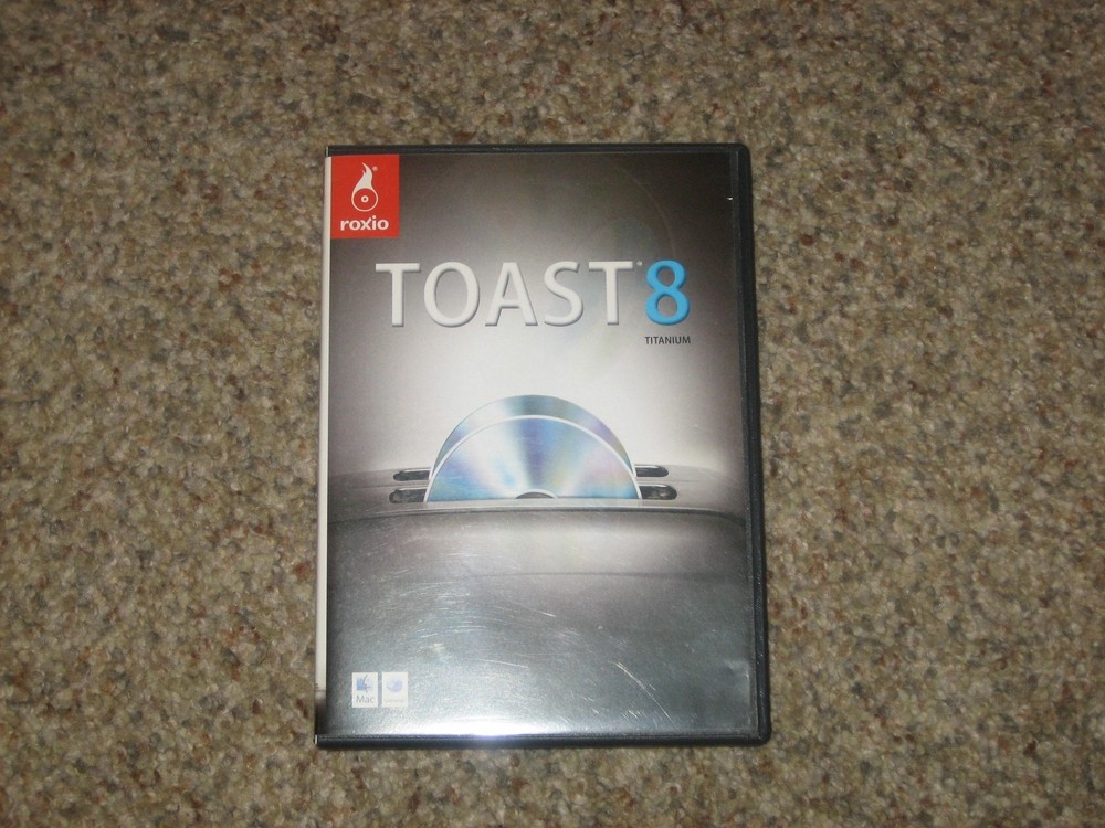 Roxio Toast 8 Titanium Software For for Mac - Pre-Owned