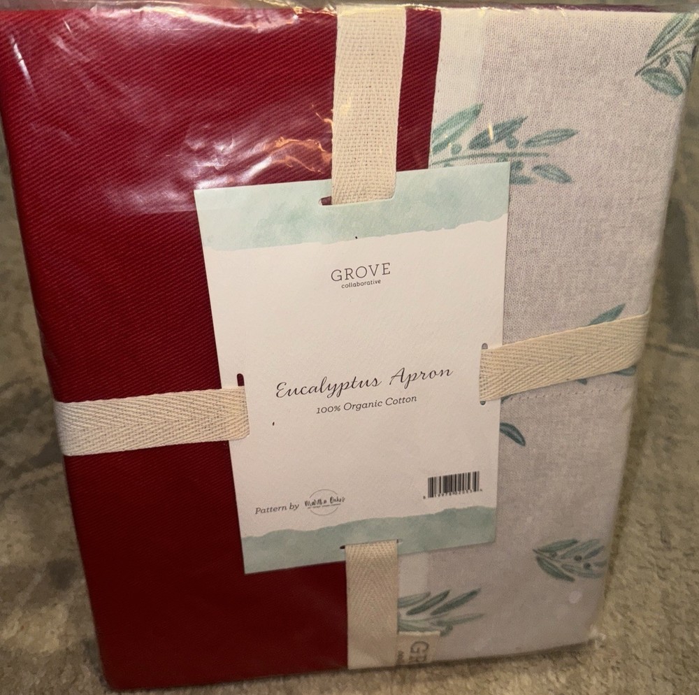 New Sealed Grove Collaborative Eucalyptus Apron  Womens