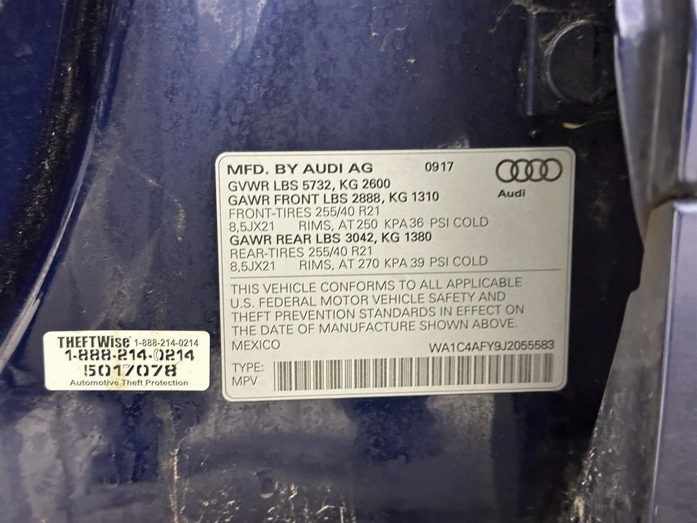 Camera/Projector Camera Windshield Fits 18-21 AUDI SQ5 2818903