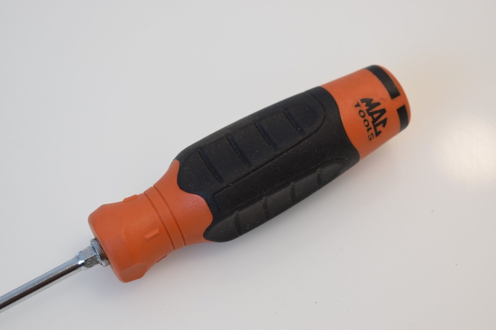 Mac Tools PB2082CR #2 Phillips Screwdriver 12" Length Mac-Grip Orange