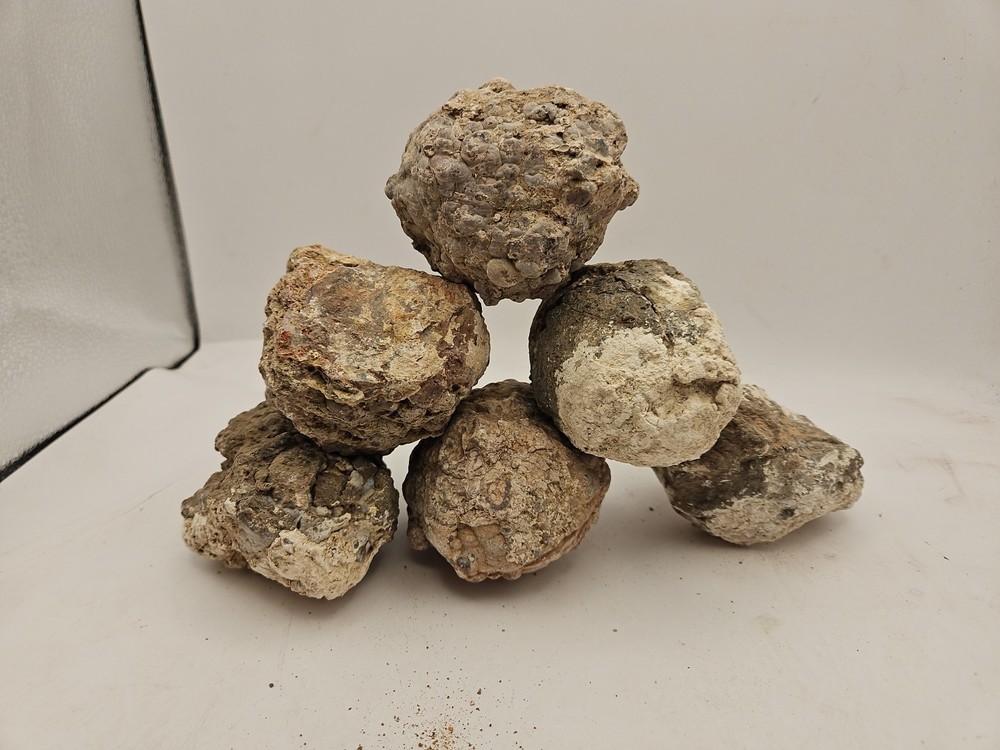 Unopened Geodes/Agates/Nodules Natural Semi Solid app. 1lb, 3" Please Read Notes