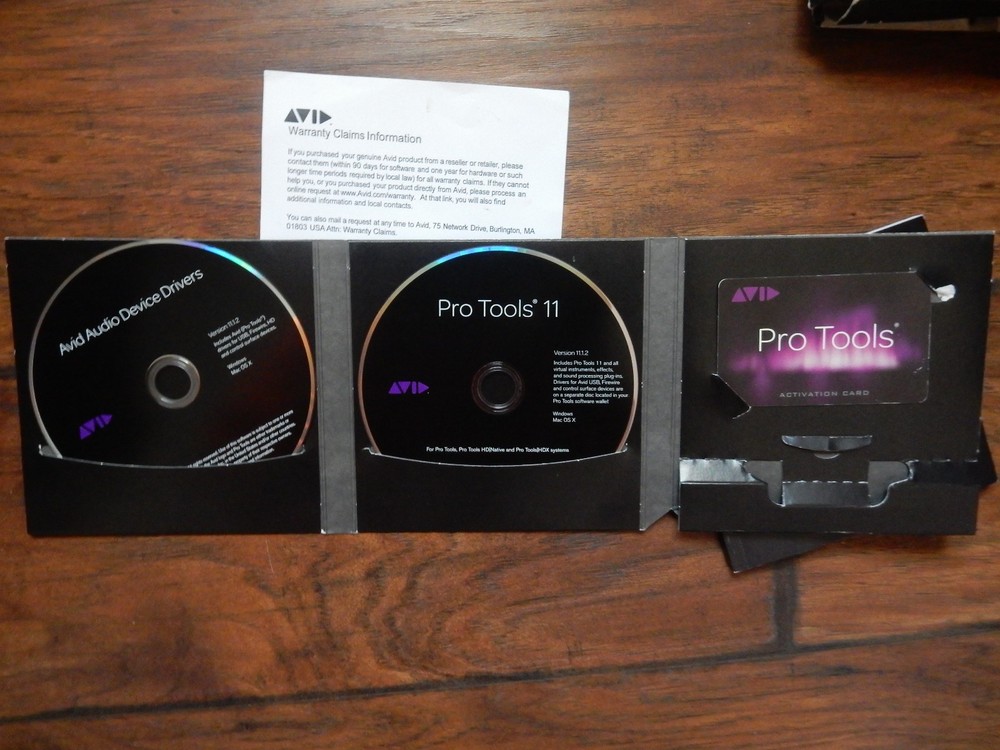 Avid ProTools 11 box version