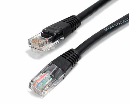 100 Pack Lot - 7ft CAT5e Ethernet Network LAN Router Patch Cable Cord Wire Black