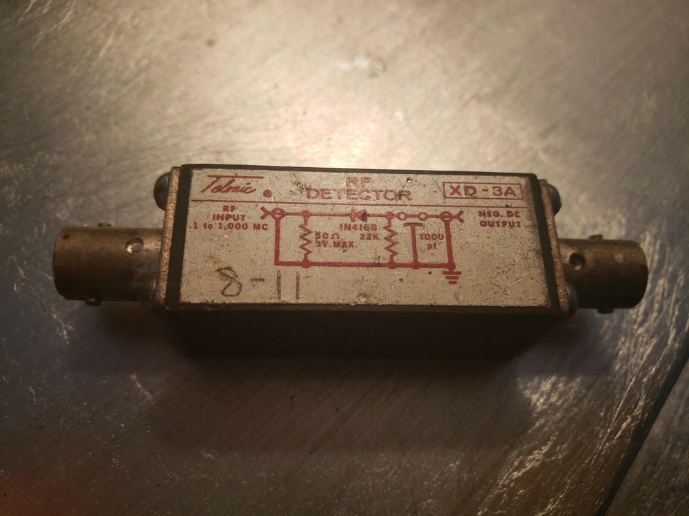 Telonic XD-3A RF Detector