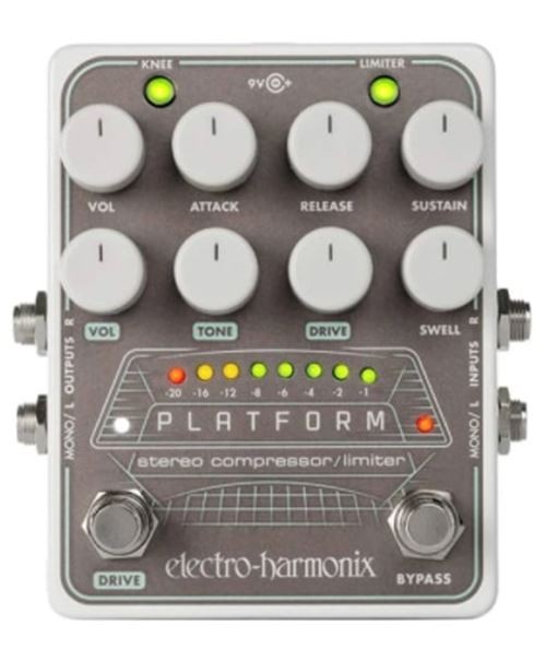 Electro Harmonix Platform Stereo Compressor & Limiter Pedal