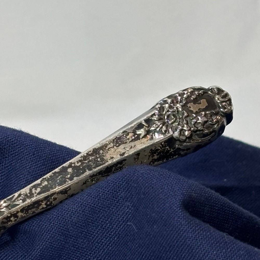 Antique Foster & Bailey Button Hook Sterling Silver Handle Lace Puller