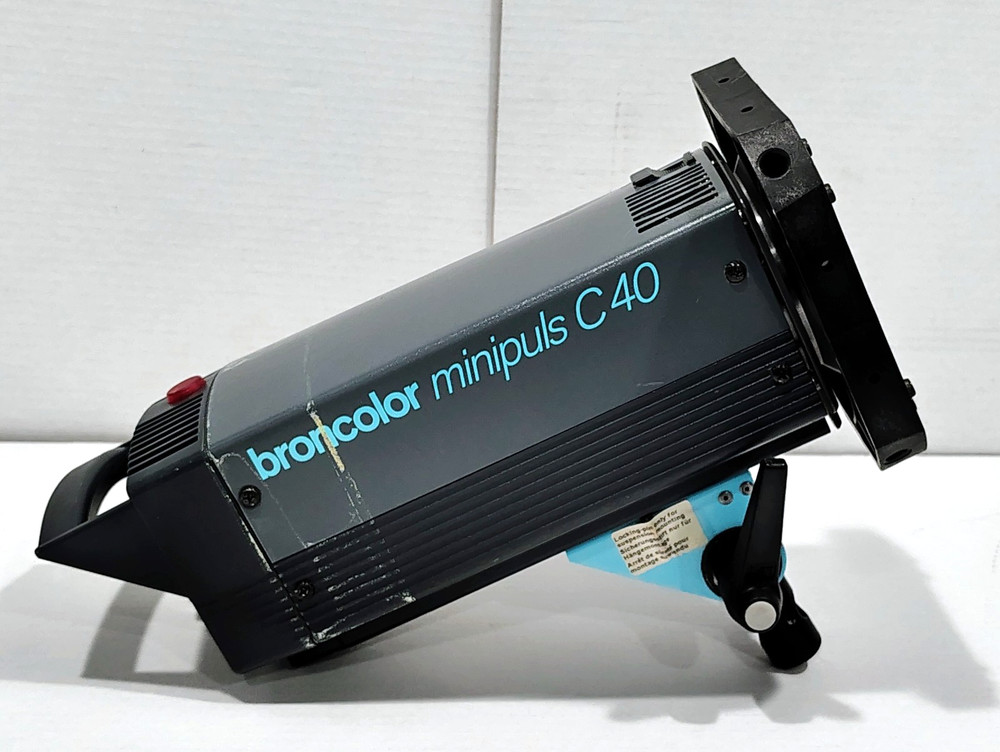 Broncolor MiniPlus C40 Compact Professional Studio Flash Unit Power Tested