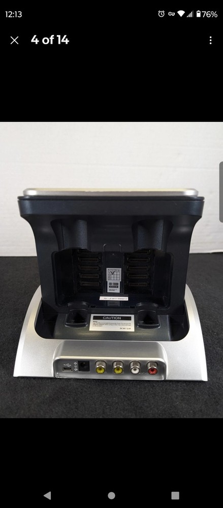 WORKING, Fully Tested Magic Sing ES11000 Dual Mic Wireless Karaoke e/Base & Acc!