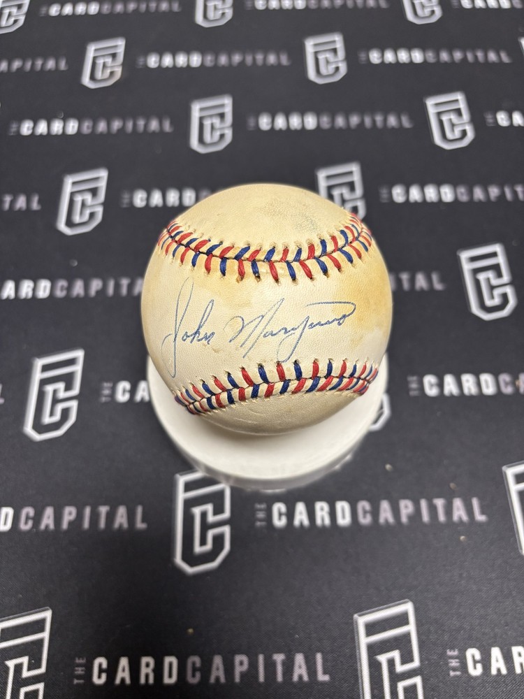 John Marzano SIgned 1980 Olympic Baseball JSA