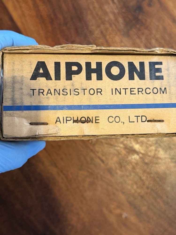 Vintage AIPHONE transistor Intercom Model V-A New Old stock