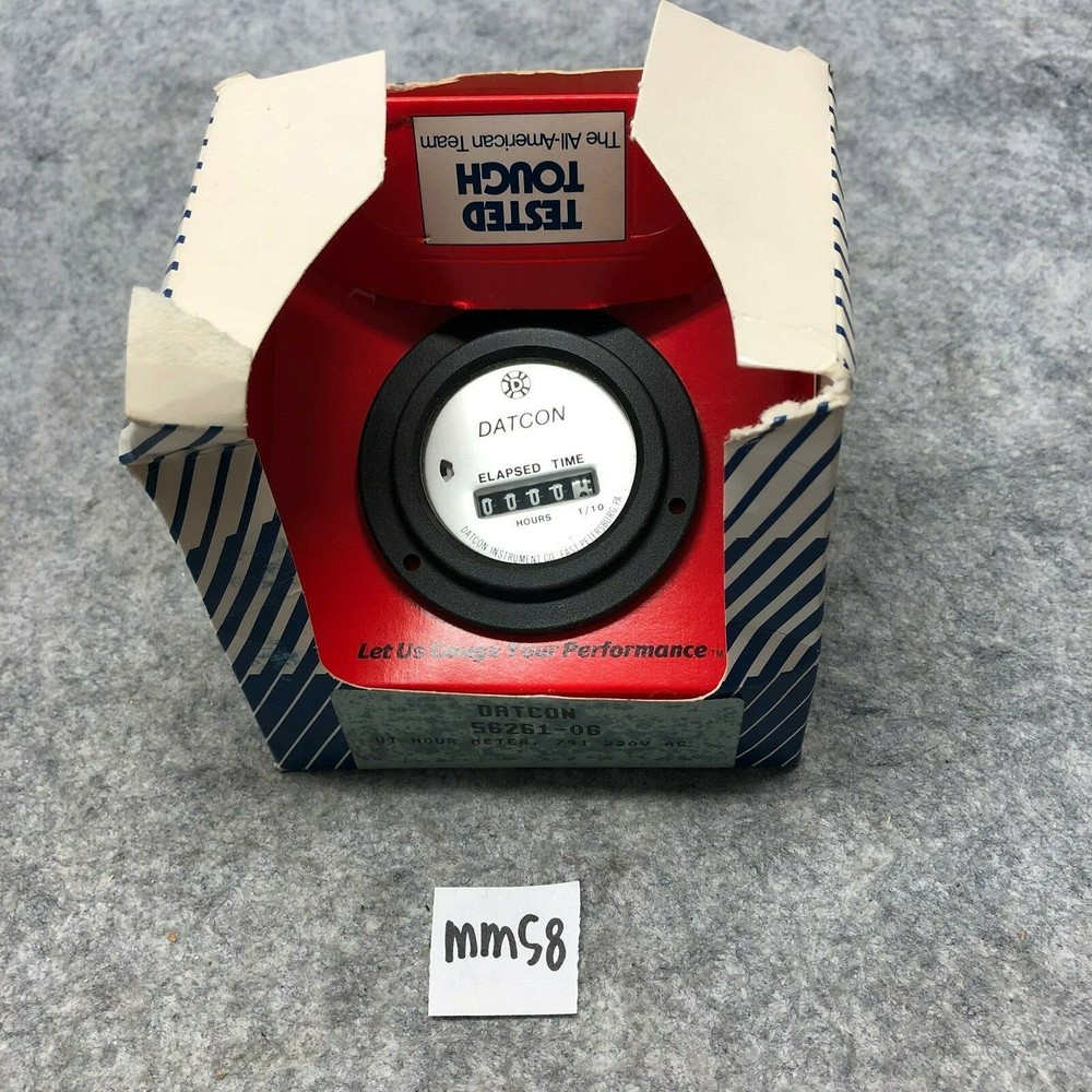 Datcon 791UT Hour Meter 220VAC P/N 56261-06