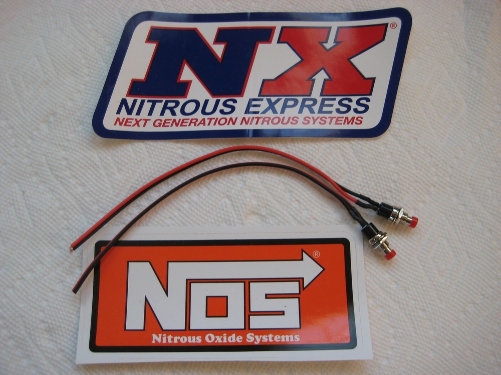 1 MINI NITROUS MOMENTARY PUSH BUTTON SWITCH RED(LINE-LOCK-TRANSBRAKE-PURGE)