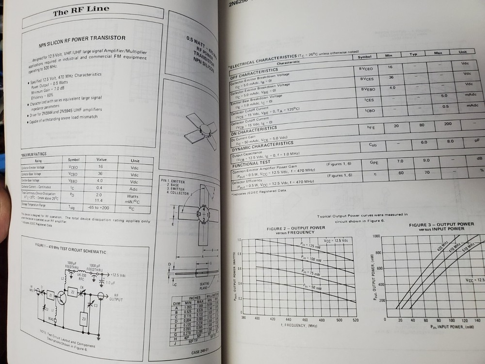 3-volume MOTOROLA SEMICONDUCTOR DATA LIBRARY 1st edition 1972