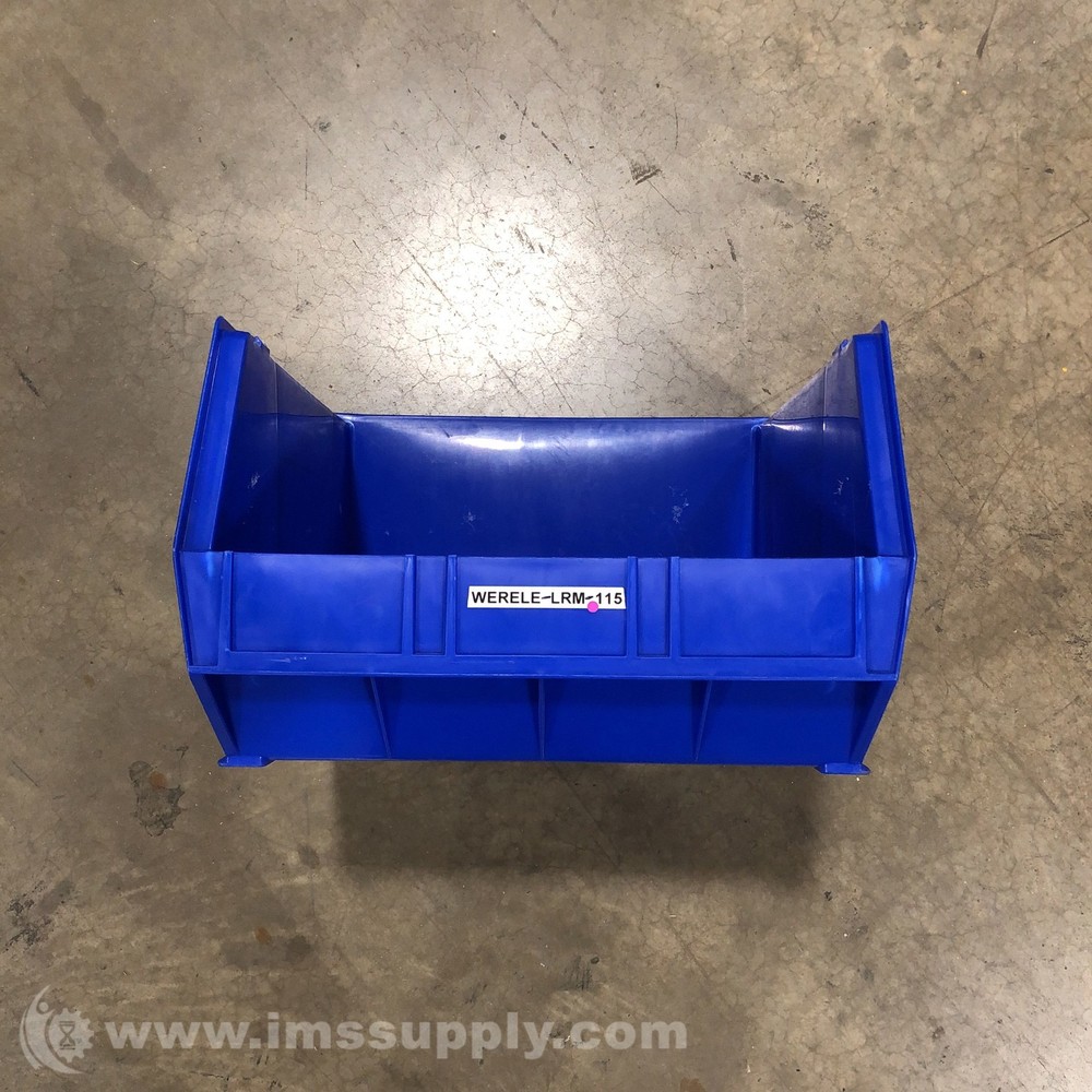 Uline S-12422 Blue Storage Bin USIP
