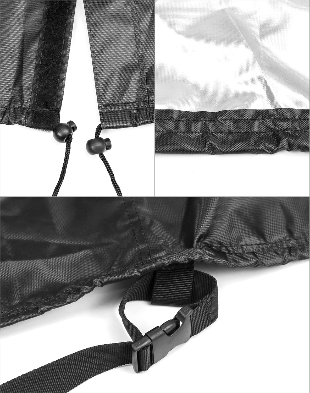 Waterproof Folding Wagon Cover, Outdoor Garden Cart Rain Cover, 600D Heavy-Duty