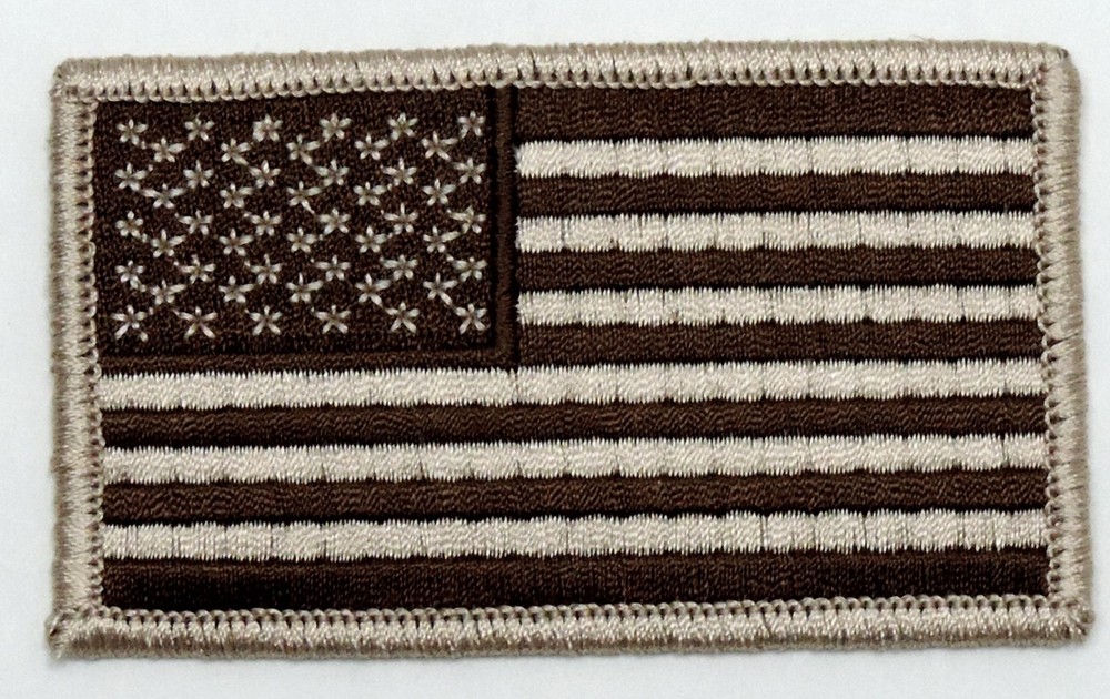 Camouflage American Flag Patch