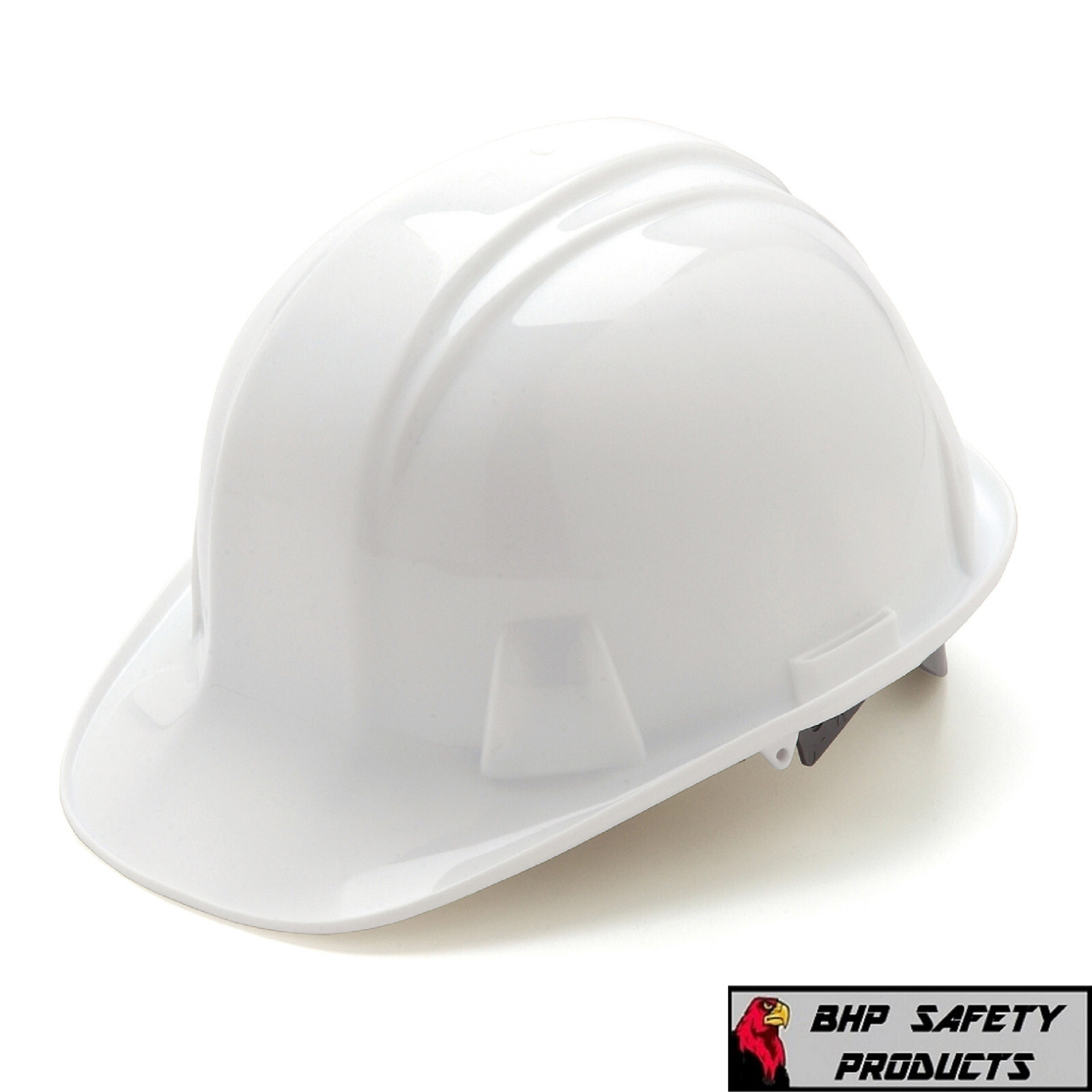PYRAMEX CAP STYLE SAFETY HARD HAT 4-POINT RATCHET SUSPENSION CONSTRUCTION WORK