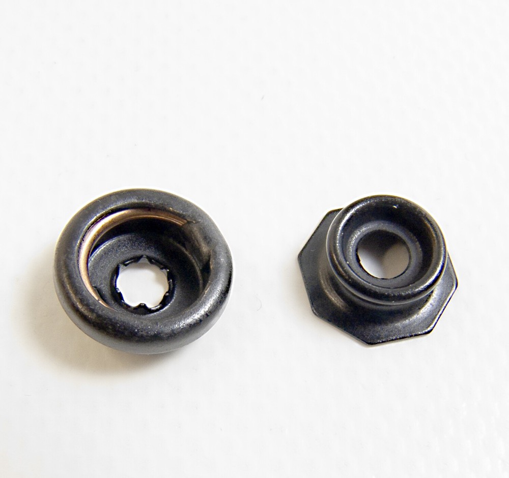 Pull The Dot Socket & Stud Only, Black Oxide, 25 Pc. Set